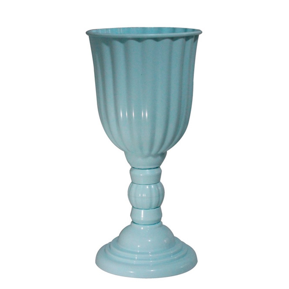 VASO DUBAI 21CM UND AZUL CLARO