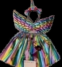 KIT FANTASIA C/3 PCS SAIA TIARA E VARINHA MOD-623