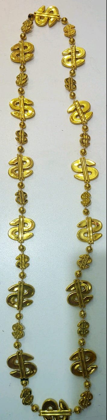 COLAR FESTA COM CIFROES VARIOS COLORIDO Y0833