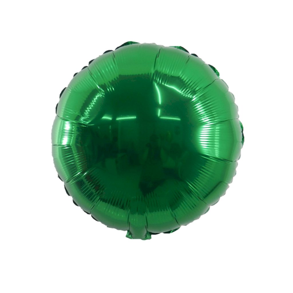 BALAO METALIZADO 18¨ VERDE BANDEIRA