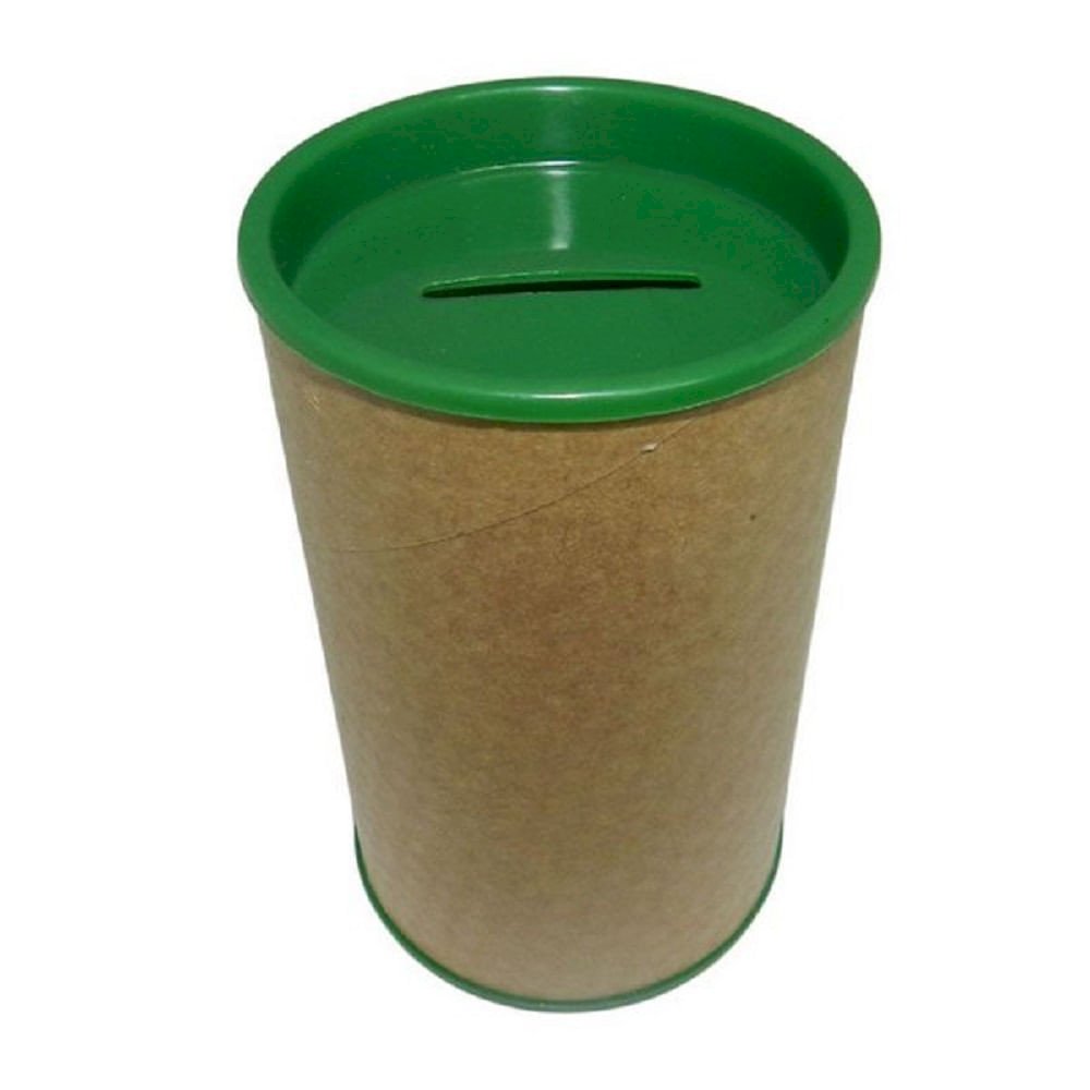 COFRINHO PAPELAO 10X6CM PCT C/10UND VERDE BANDEIRA