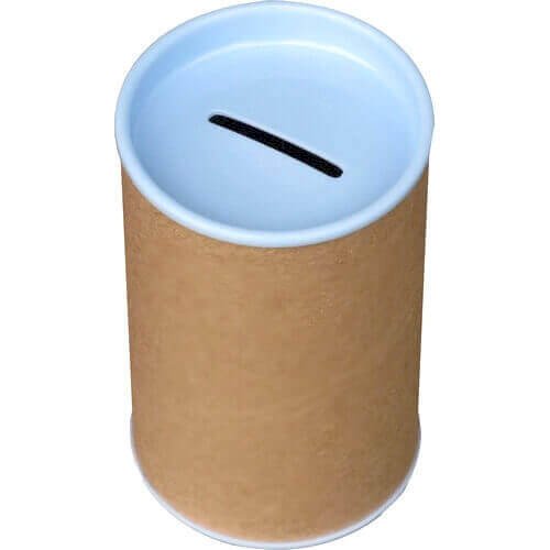 COFRINHO PAPELAO 10X6CM PCT C/10UND AZUL CLARO