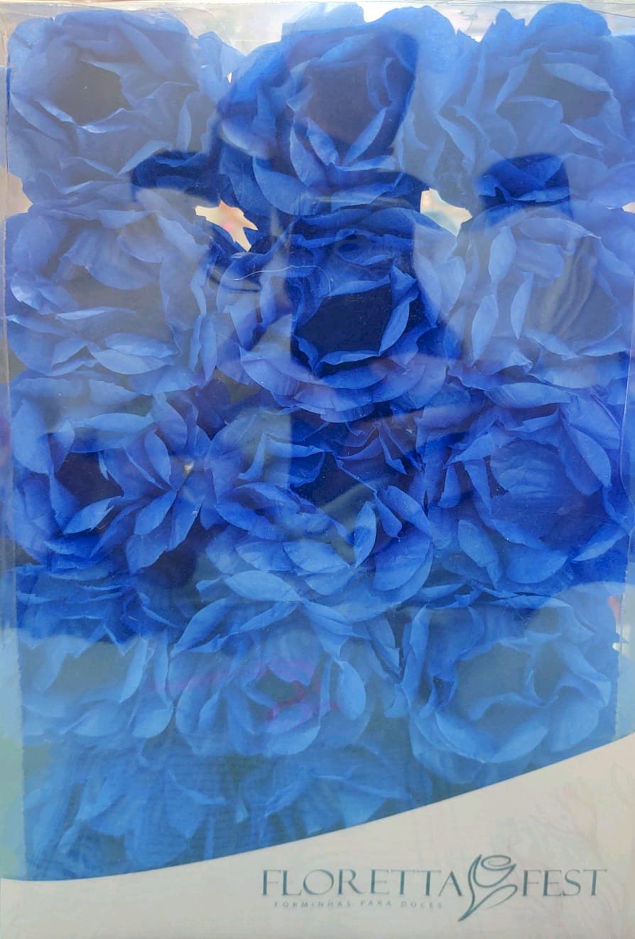 FORMINHA FLORETTA FEST C/30UND M-16 AZUL ROYAL CLEAN