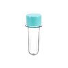 TUBETE 8CM C/10UNIDADES TAMPA PLASTICA TIFFANY