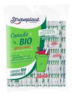 CANUDO IT´S BIO SUPER SHAKE SACHE PAPEL 10MM PACOTE C/100UND CRISTAL PP