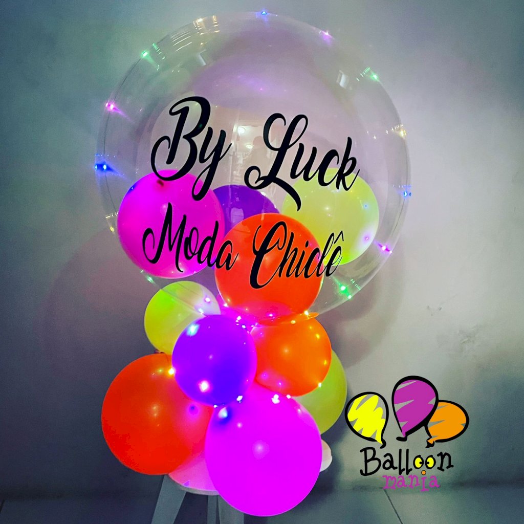 ARRANJO BUBBLE 24¨LEDNEON