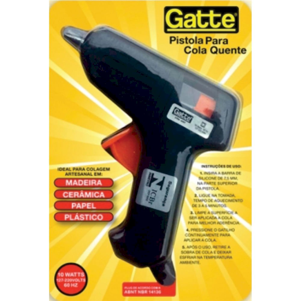 PISTOLA PARA COLA QUENTE GROSSA