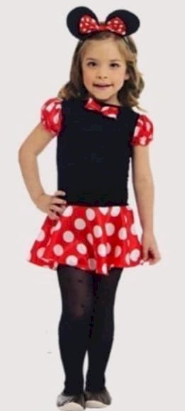 FANTASIA MINIE VERMELHA