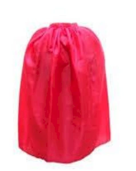 CAPA VERMELHA INFANTIL 80CM SEM CAPUZ