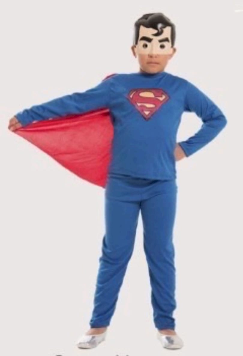 FANTASIA SUPER HOMEM LONGO