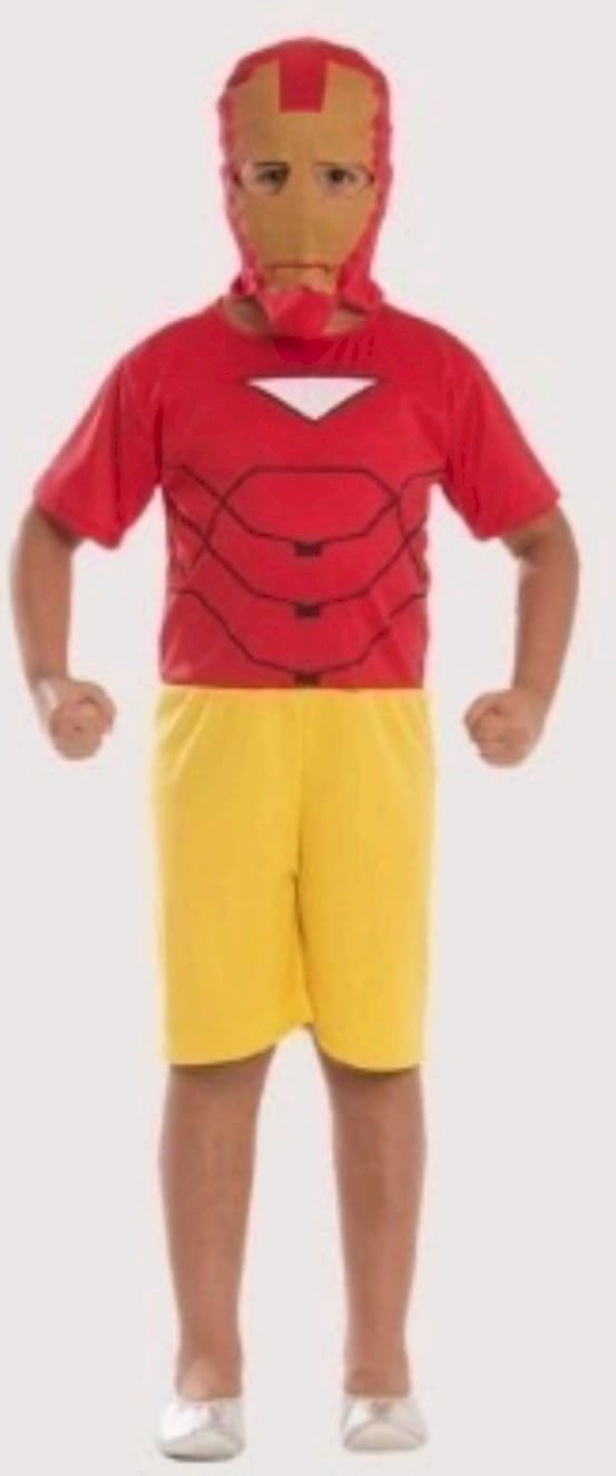 FANTASIA MACACÃO HOMEM DE FERRO