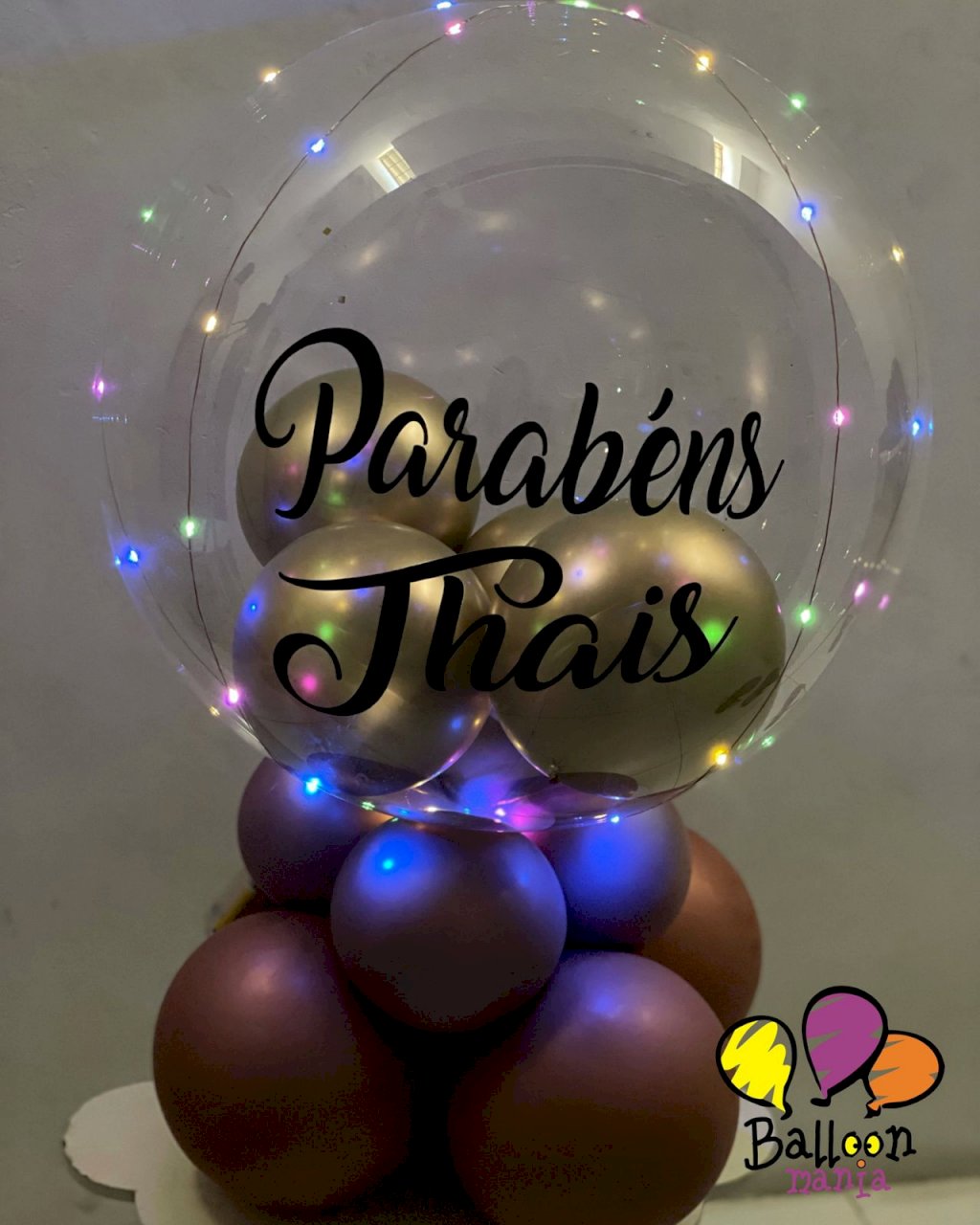 ARRANJO BALOES BUBBLE 24¨ LEDADES12PRL