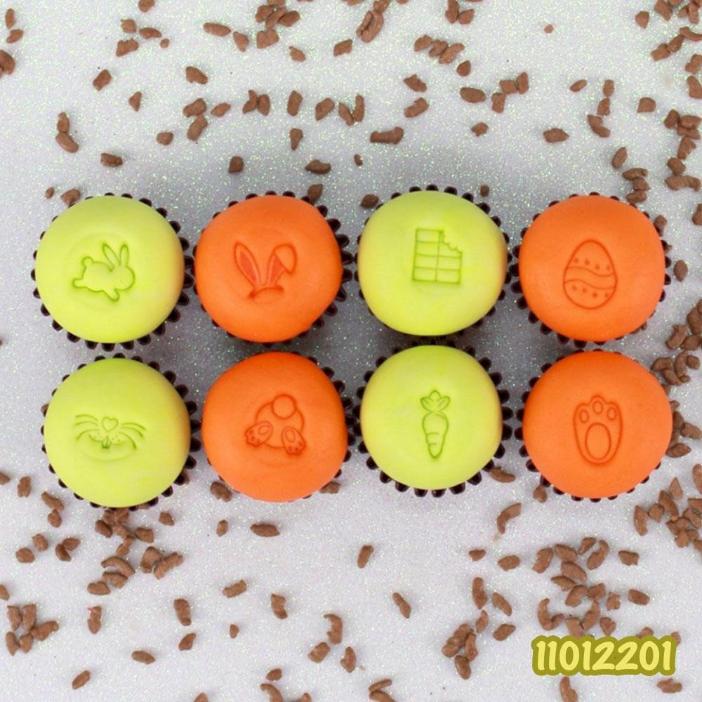 KIT CARIMBO PASCOA PARA DOCES E MASSAS C/8