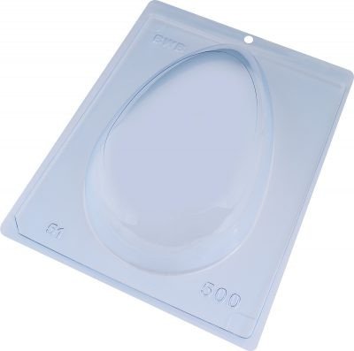 FORMA ESPECIAL COM SILICONE(3 PARTES) OVO 500G