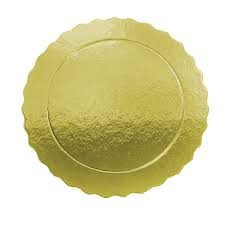 CAKE BOARD DOURADO 25CM UND