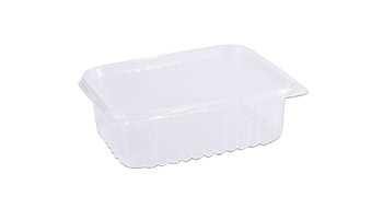 POTE RETANGULAR COM TAMPA FREEZER/MICRO 1000ML C/24