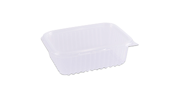 POTE RETANGULAR COM TAMPA FREEZER/MICRO 500ML C/24