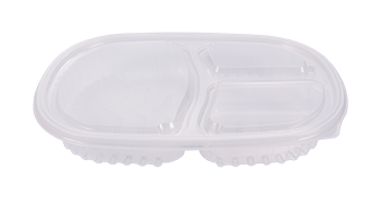 POTE OVAL 3 DIVISORIAS 750ML UND
