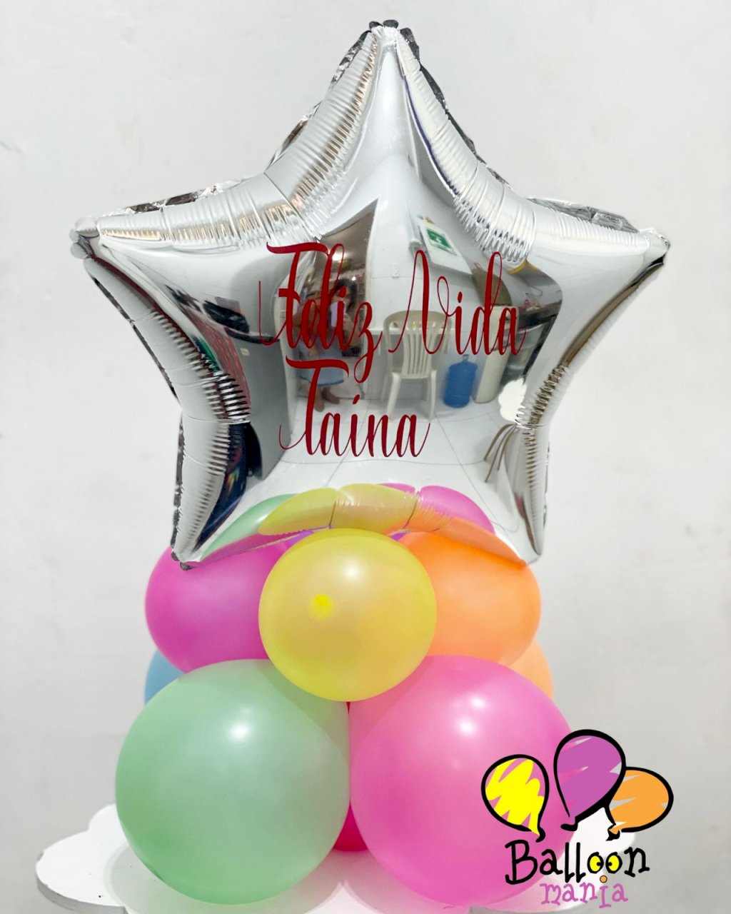 ARRANJO BALAO METALIZADO 18¨ PERSON912