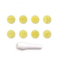 KIT CARIMBO AMOR PARA DOCES E MASSAS MAE