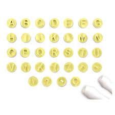 KIT CARIMBO LETRAS PARA DOCES E MASSAS 