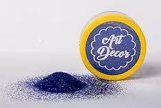 GLITTER COMESTIVEL GLOW AZUL ESURO 5G