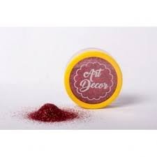 GLITTER COMESTIVEL GLOW VERMELHO 5G