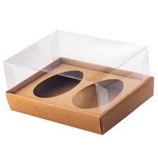 CAIXA 2 OVINHOS 50G KRAFT DESMONTADA C/10UND