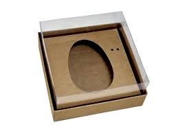 CAIXA OVO DE COLHER 150G KRAFT DESMONTADO C/10UND