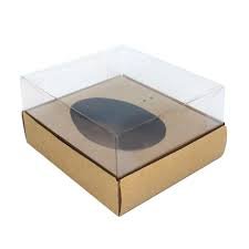 CAIXA OVO GOURMET 350/500G KRAFT DESMONTADA C/5UND