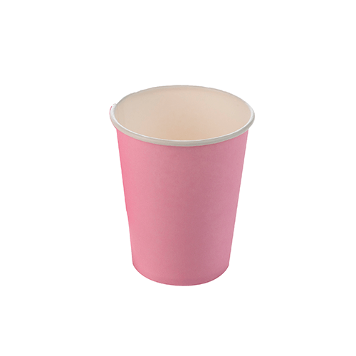 COPO PAPEL 270ML C/10 UND ROSA CLARO