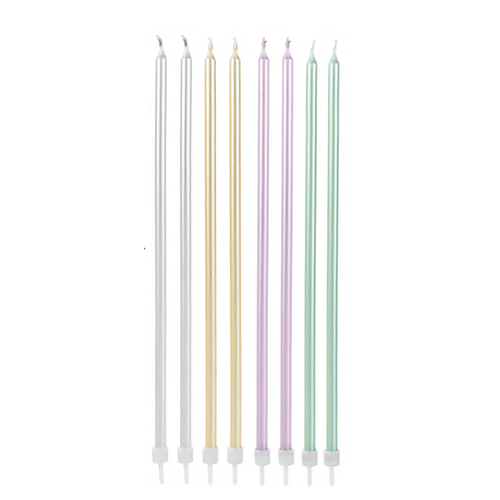 VELA PALITO GIGANTE CANDY COLORS