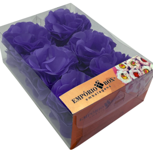 FLOR DE SEDA C/30UND LILAS CLARO