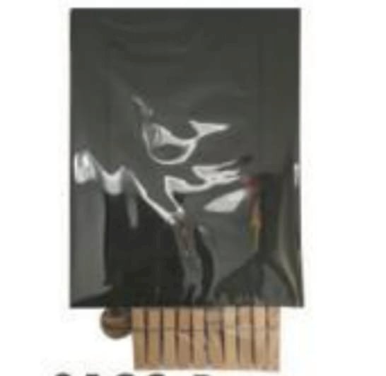 Varal porta retrato Tamanho 12,6 x 8,6 cm PRETO