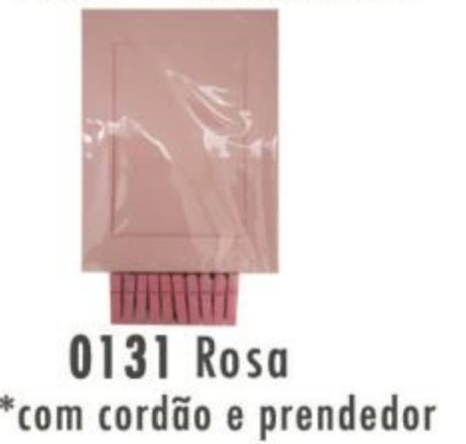 Varal porta retrato Tamanho 12,6 x 8,6 cm ROSA REVELACAO