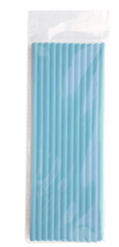 CANUDO DE PAPEL C/12UND AZUL CLARO