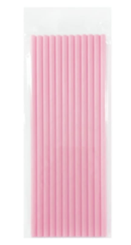 CANUDO DE PAPEL C/12UND ROSA CLARO