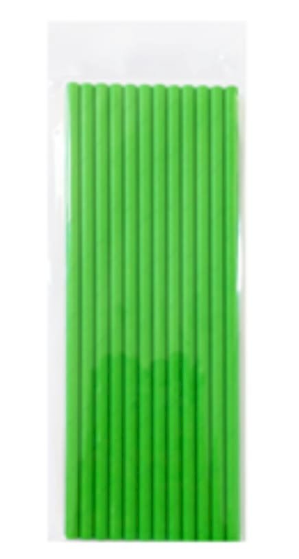 CANUDO DE PAPEL C/12UND VERDE CLARO