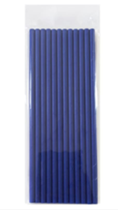 CANUDO DE PAPEL C/12UND AZUL ESCURO