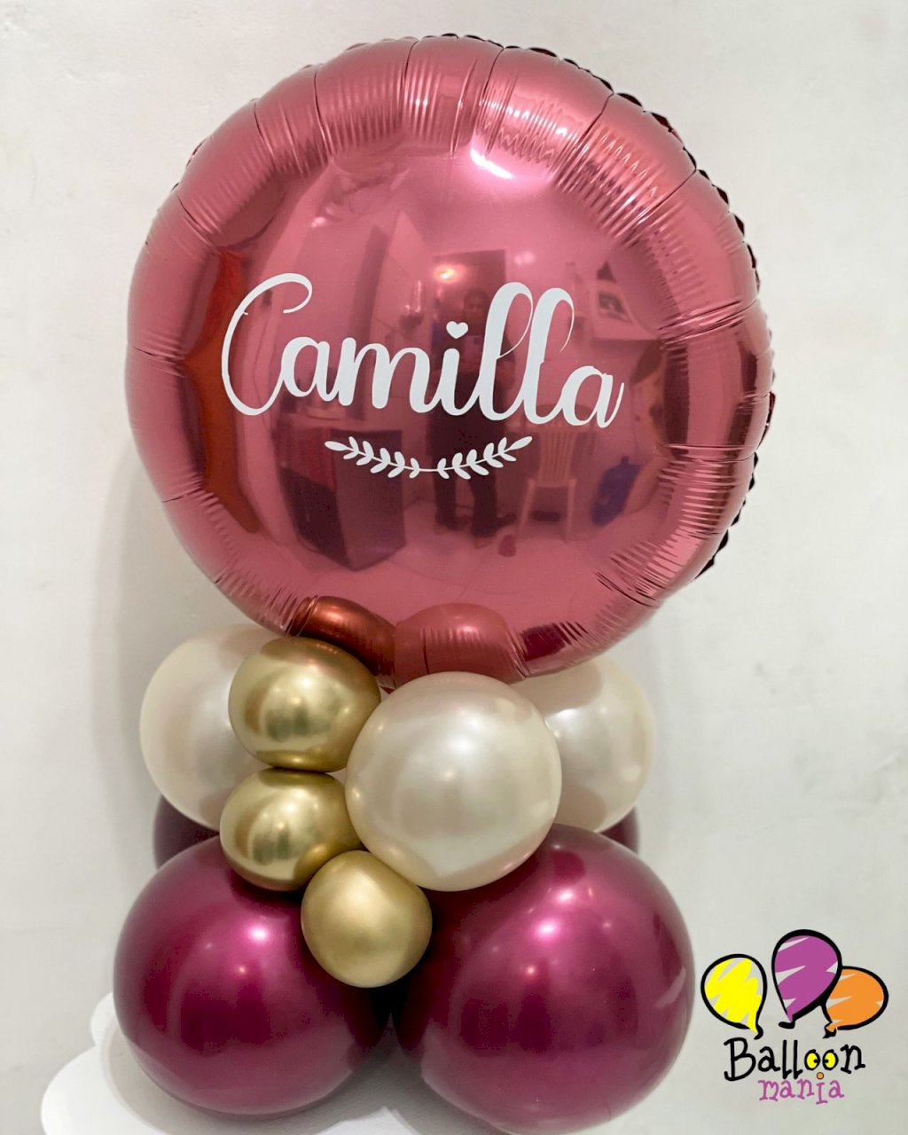 ARRANJO BALAO METALIZADO 18¨ 4CHR3CHR4PRL