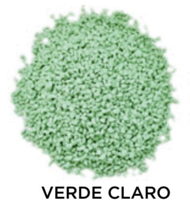 PEDRA DECORATIVA 1KG VERDE CLARO