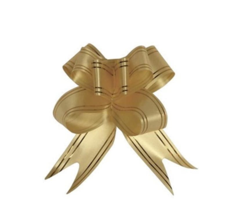 LACO FACIL 1,7X34CM C/10 UND DOURADO