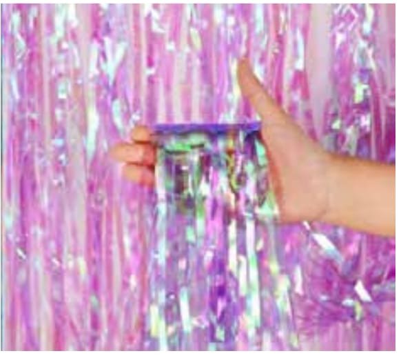 CORTINA FURTA COR 1X2M LILAS