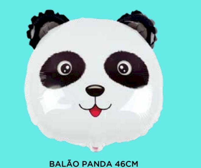 BALAO METALIZADO PANDA