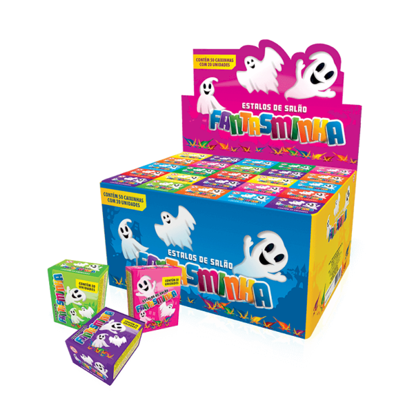 ESTALINHOS FANTASMINHA C/20