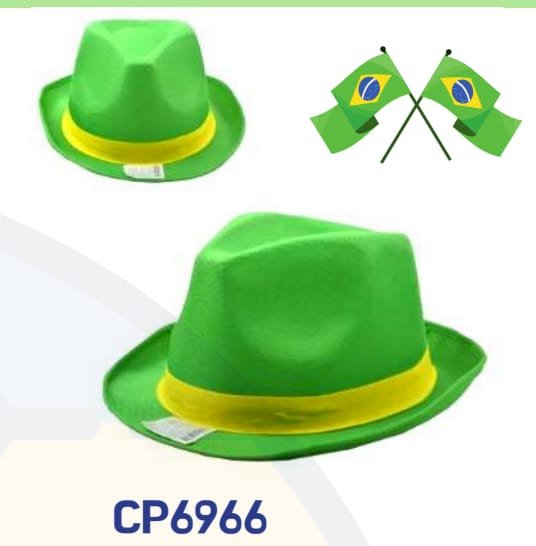 CHAPEU MALANDRINHO TEMA BRASIL