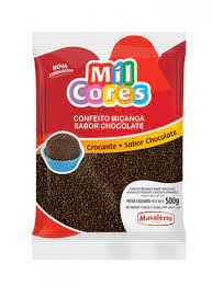 GRANULADO CONFEITAS CHOCOLATE REDONDO 500G