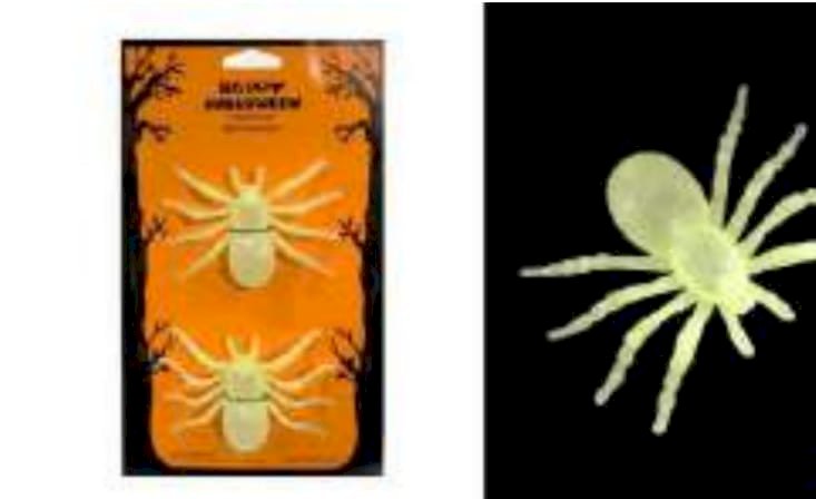 ARANHA DECORATIVA C/2