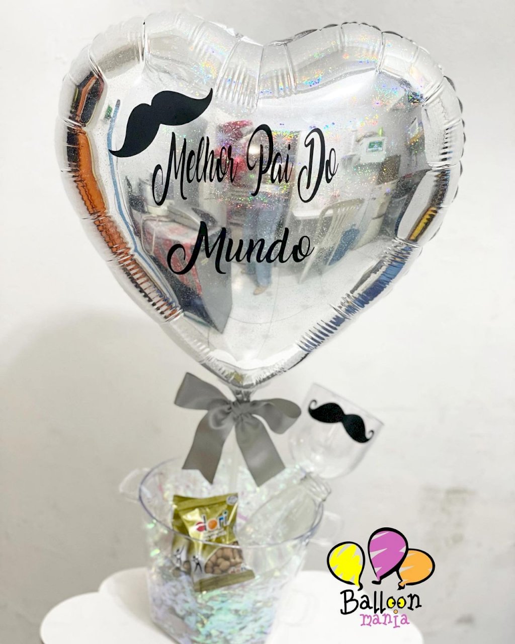 ARRANJO BALAO PAI 2 BALDE GELO