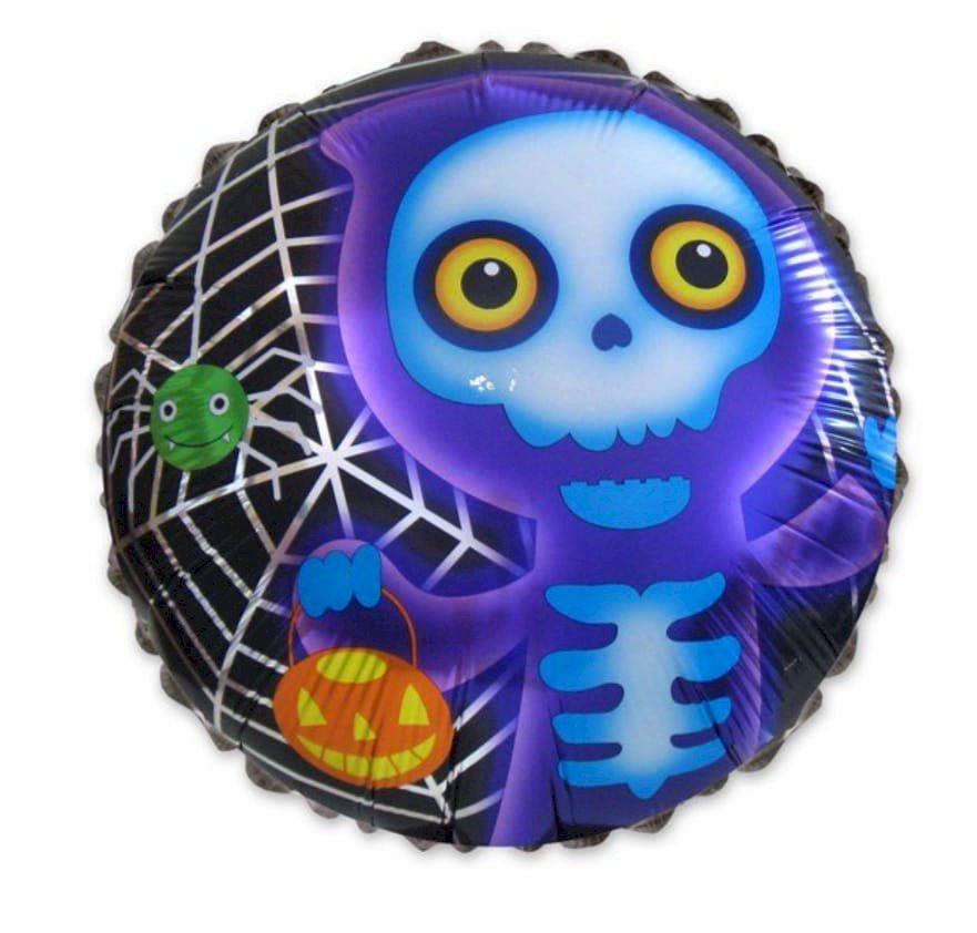 BALAO METALIZADO HALLOWEEN 18¨ VAZIO HALLOWEEN